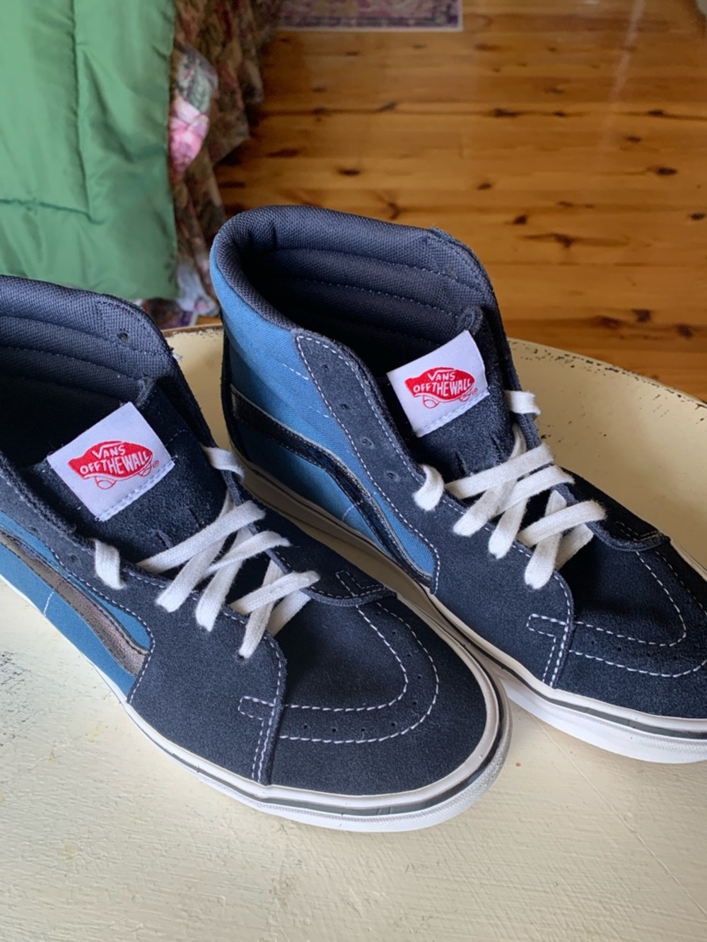 Vans Comfort Two Tone High-Top Sneakers